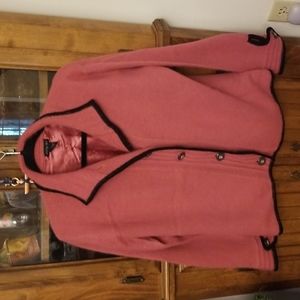 💜Dusty rose sweater jacket 🌹